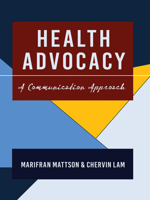cover image of Health Advocacy